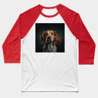 Beagle My Valentine Date Baseball T-Shirt